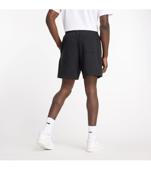 New Balance Shorts Grau | French Terry | MS4152