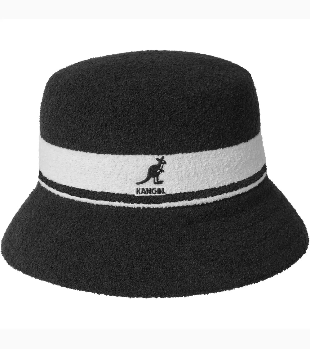 Kangol sombrero de cubo con logo