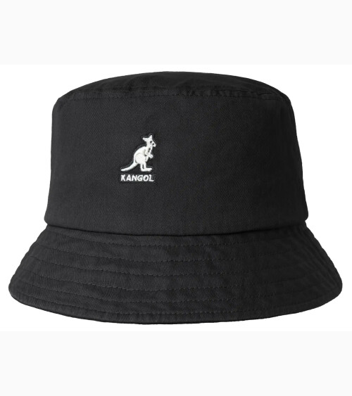 Kangol washed fabric bucket hat