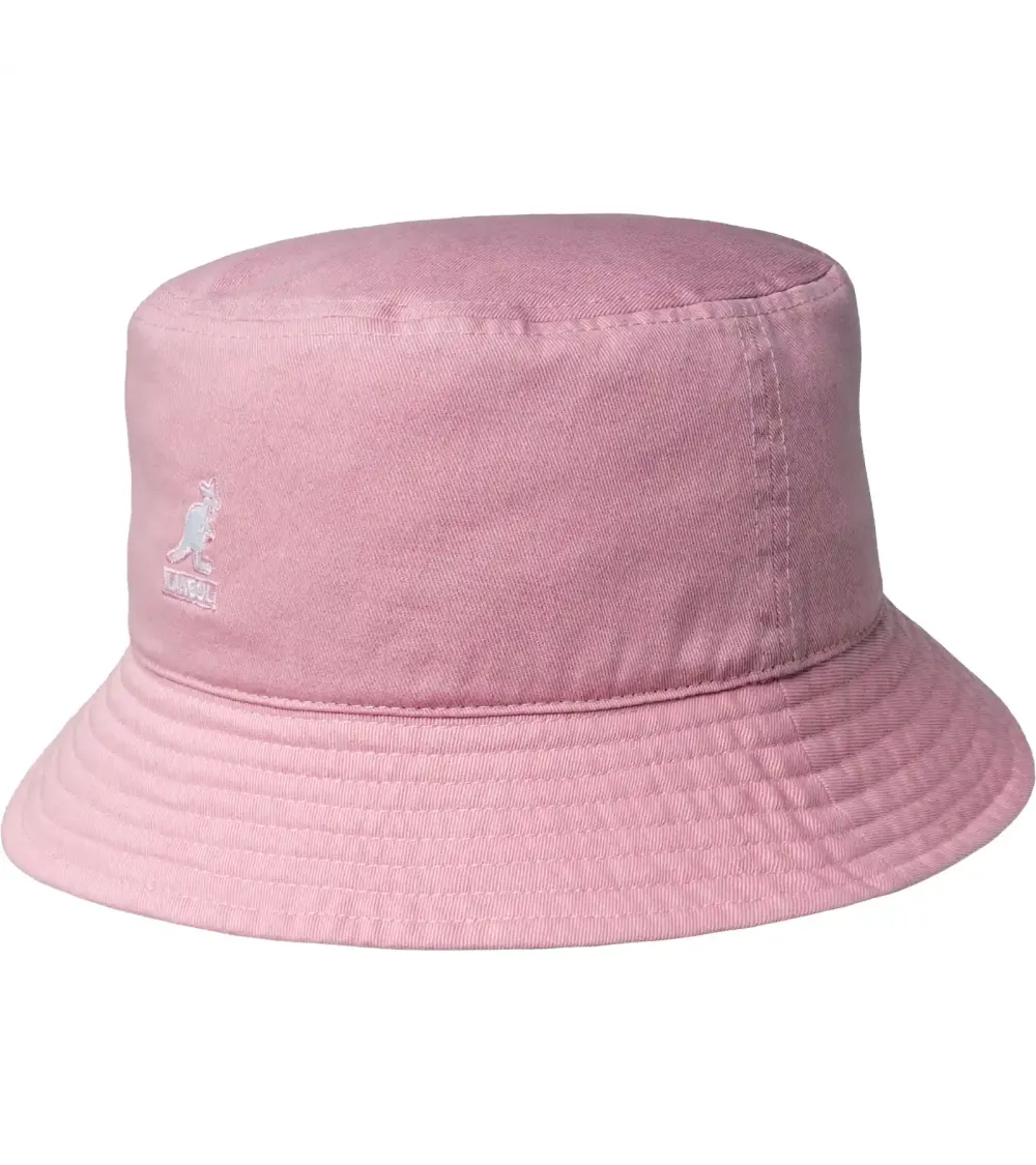 Kangol sombrero bucket de tela lavada