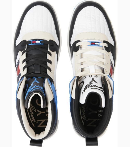 Tommy Jeans High-Sneaker mit Schnürung