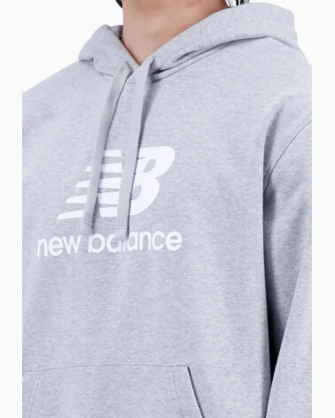 New Balance Sweat à capuche Essentials Stacked Logo