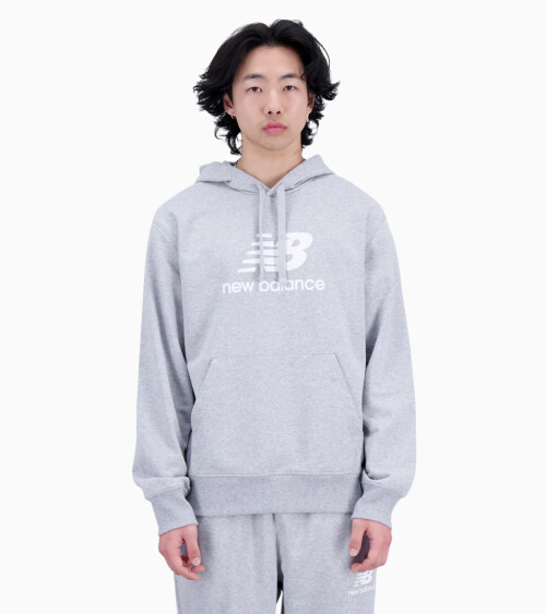 New Balance Essential Stacked Logo Hoodie
